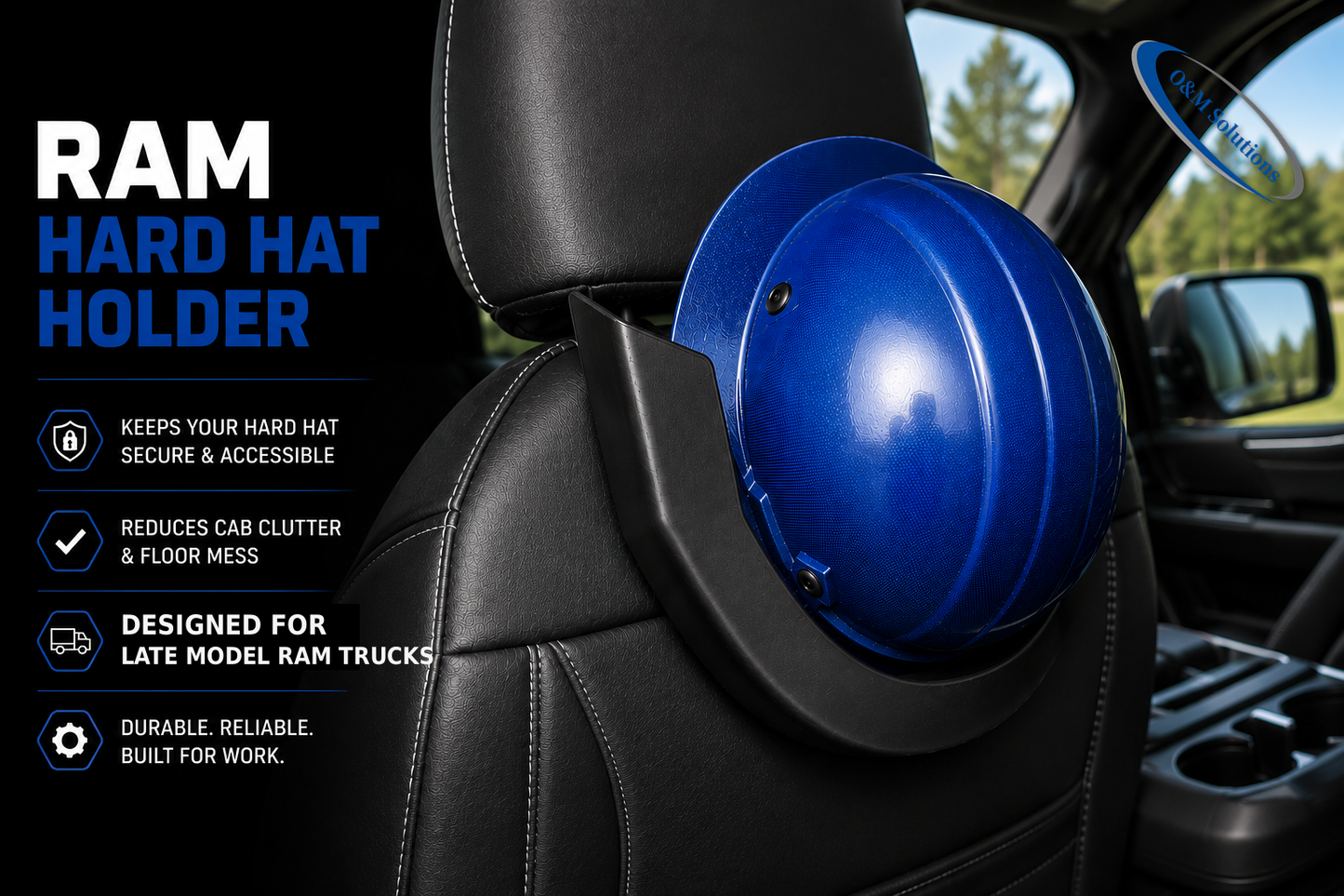 RAM Hardhat Holder